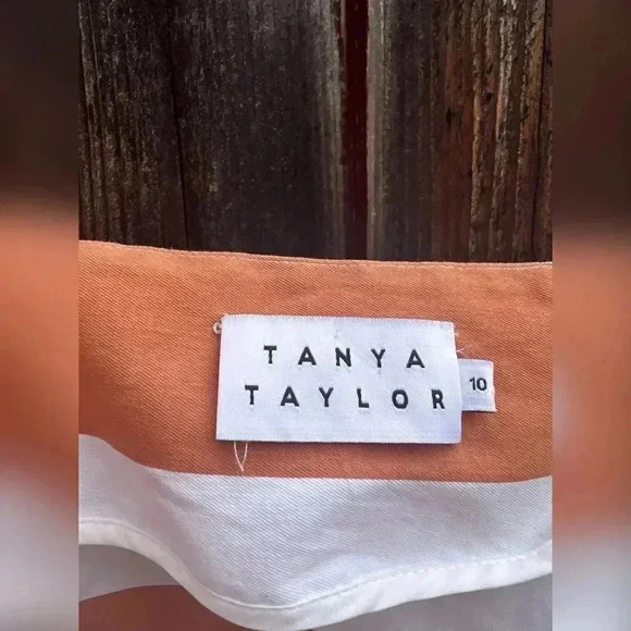 Tanya Taylor Desert Stripe Maura Peplum Top - Picture 4 of 7